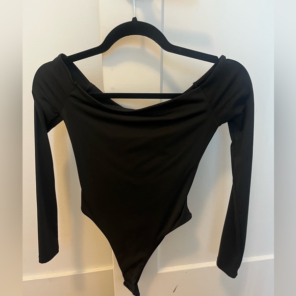 NWOT White Fox Just The Intro Bodysuit in black, size xs, - Picture 7 of 7